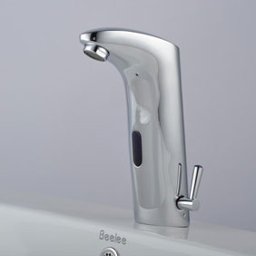 robinet d'évier en laiton salle de bain avec capteur automatique et pop up des déchets F0105A - Cliquez sur l'image pour la fermer