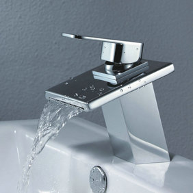 cascade en laiton lavabo robinet - Cliquez sur l'image pour la fermer