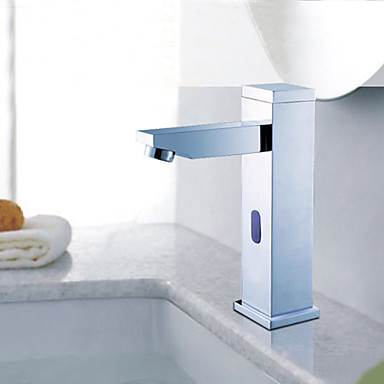 Contemporaine en laiton détecteur automatique de lavabo robinet T0116