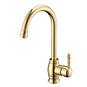 Ti-finition PVD généralisée style antique lavabo robinet T1727 - Cliquez sur l'image pour la fermer