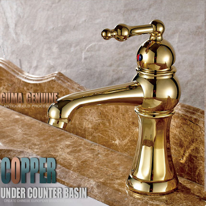 nouvelle arrivée golden imprimé lavabo tap TA2028G - Cliquez sur l'image pour la fermer