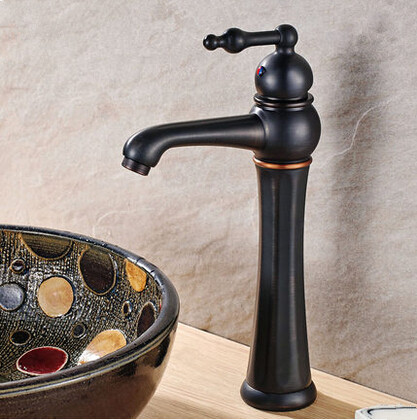 antiquité nouvelle conception brass bronze noir lavabo robinet mélangeur TB248A