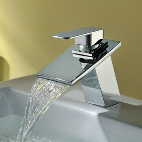 Laiton cascade lavabo robinet - Cliquez sur l'image pour la fermer