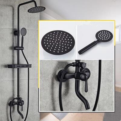 Noir Antique La Cuisson Terminée Brass Douche FB0198