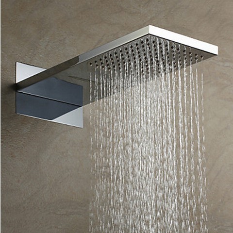 304 L'acier Inoxydable Finition Chrome pommeau de douche HB53B - Cliquez sur l'image pour la fermer