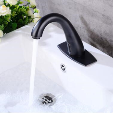 Antiquité Brass Bronze Noir Lavabo Exonération Automatique Robinet RB0205 - Cliquez sur l'image pour la fermer