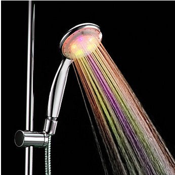 couleurs de douche changeant la main dirigée - fini chrome - Cliquez sur l'image pour la fermer