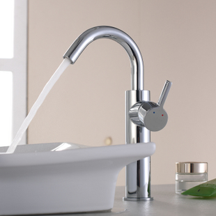 Fini chrome en laiton massif lavabo robinet (hauteur) T0542H