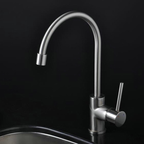 Nickel brossé mitigeur robinet de cuisine T1703S