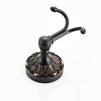 Antique Bronze Noir Brass Salle de Bains Peignoir Crochet TAB035 - Cliquez sur l'image pour la fermer