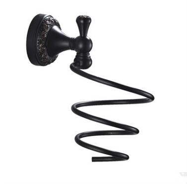 Antiquités Bronze Noir Brass Salle de Bain Etagère Châssis de ventilateur TAB049
