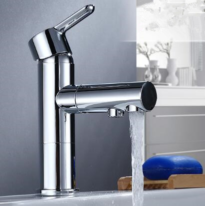 Brass Chrome Trois Cours L'eau Potable Robinet de Cuisine TC0199