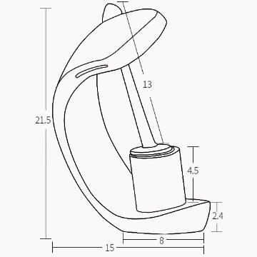 Art en Laiton Mixte Mitigeur La Cascade Lavabo Robinet TC0275R - Cliquez sur l'image pour la fermer