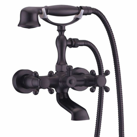 Bronze huilé robinet de baignoire avec douche à main TFB002 - Cliquez sur l'image pour la fermer