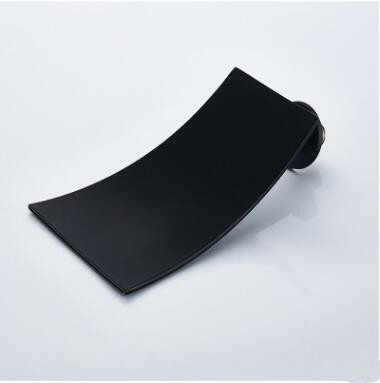 Laiton Noir Cascade Robinet de lavabo de salle de bains contemporaine TQ6015B